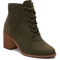 Toms Ankle Boots - Olive Green - 10020233 Evelyn